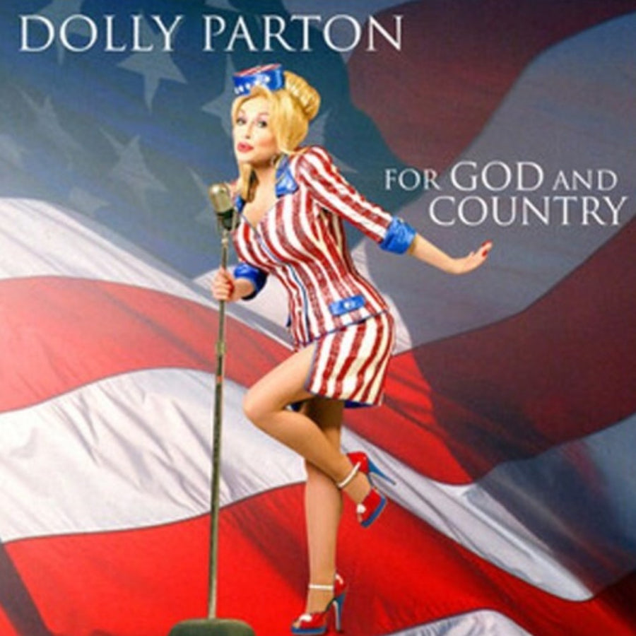 Dolly Parton - For God and Country Exclusive Limited Red/White/Bluegrass Color Vinyl 2x LP