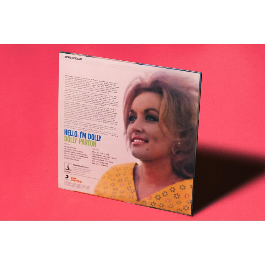 Dolly Parton - Hello, I'm Dolly Exclusive ROTM Club Edition Flame Galaxy Color Vinyl LP