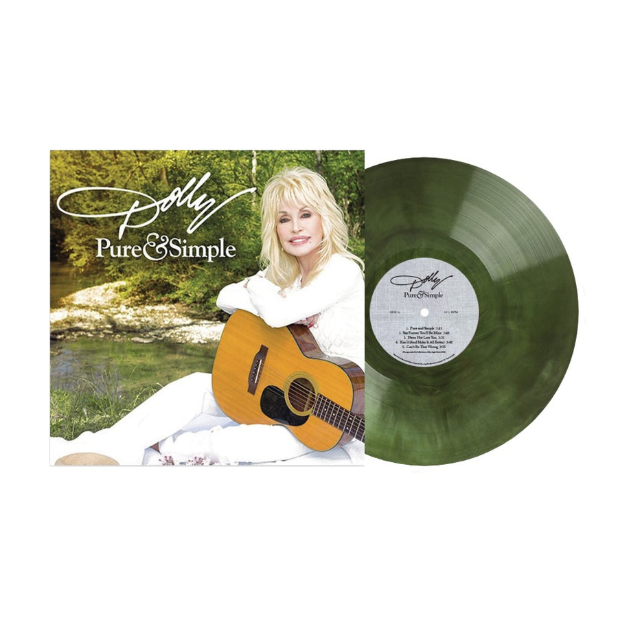 Dolly Parton - Pure & Simple Exclusive Limited Green Galaxy Color Vinyl LP