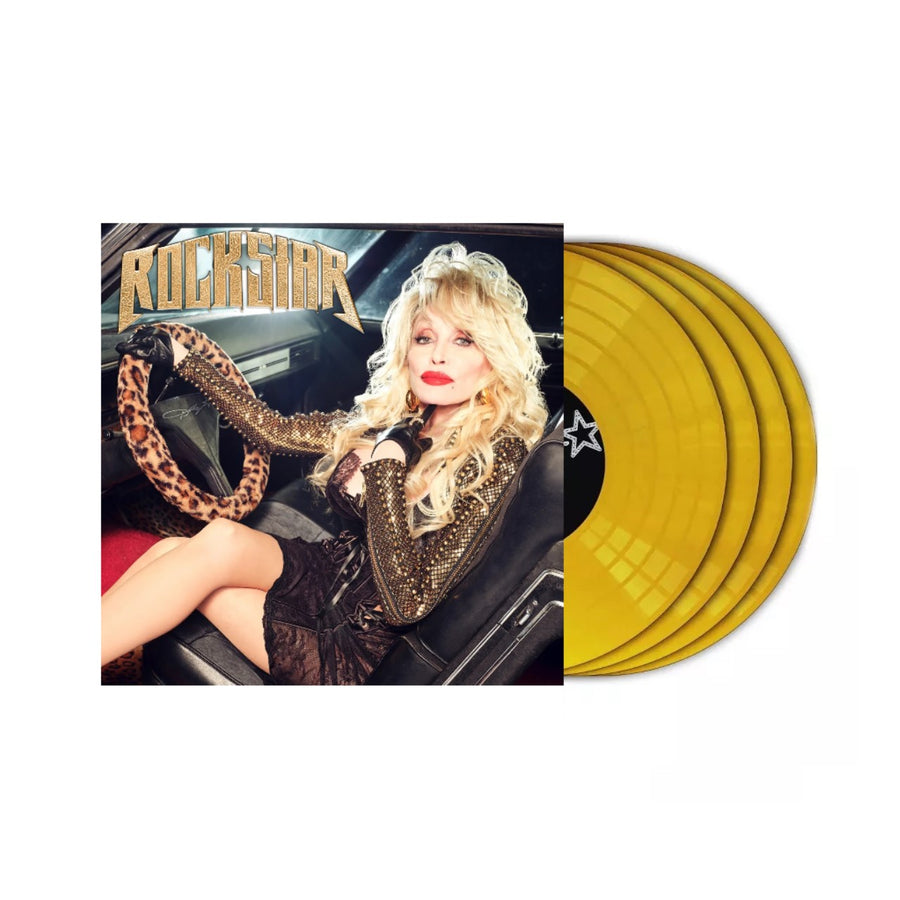 Dolly Parton - Rockstar Exclusive Limited Gold Color Vinyl 4x LP