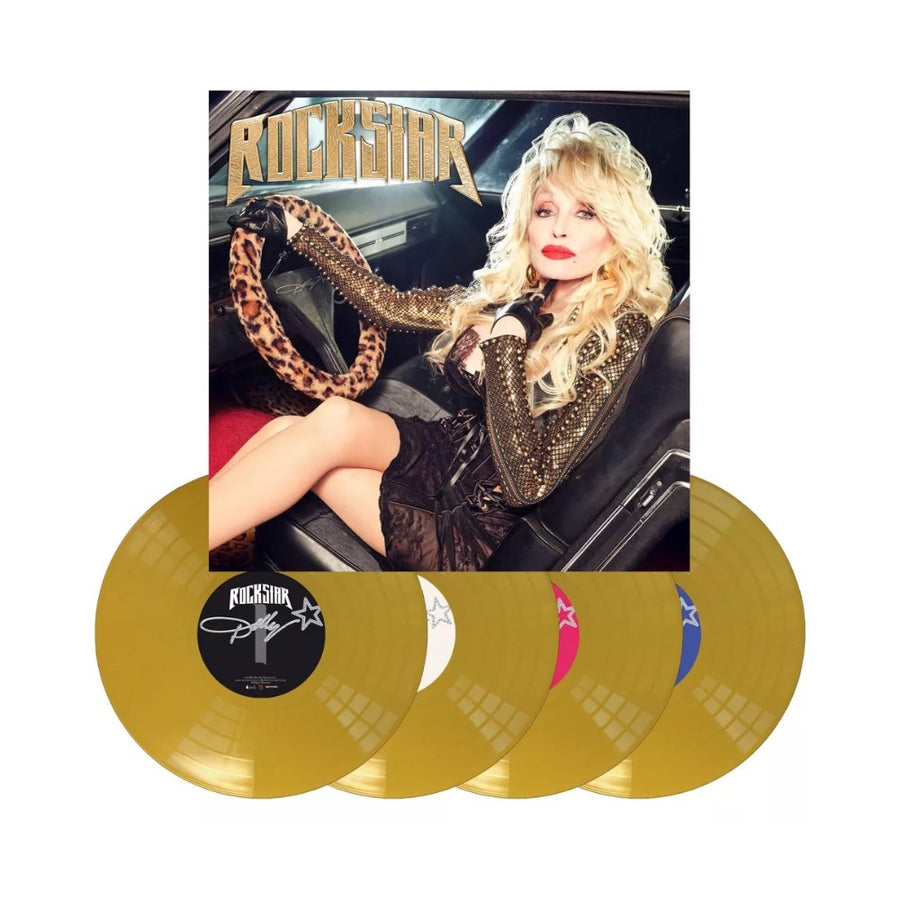 Dolly Parton - Rockstar Exclusive Limited Gold Color Vinyl 4x LP