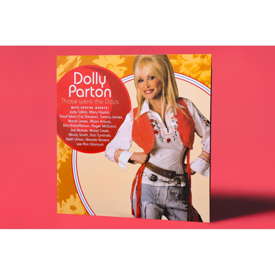 Dolly Parton - Those Were the Days Exclusive ROTM Club Edition Orange Galaxy Color Vinyl LP
