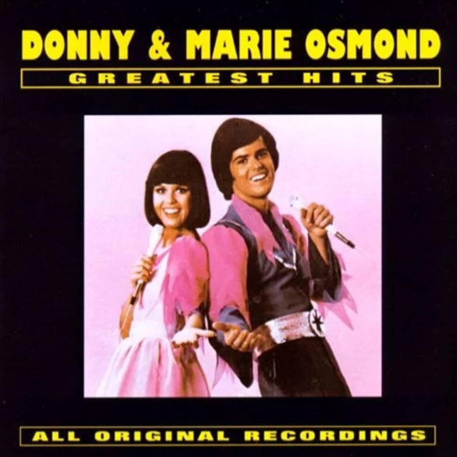 Donny & Marie Osmond - Greatest Hits Exclusive Limited Edition Pink Color Vinyl LP Record