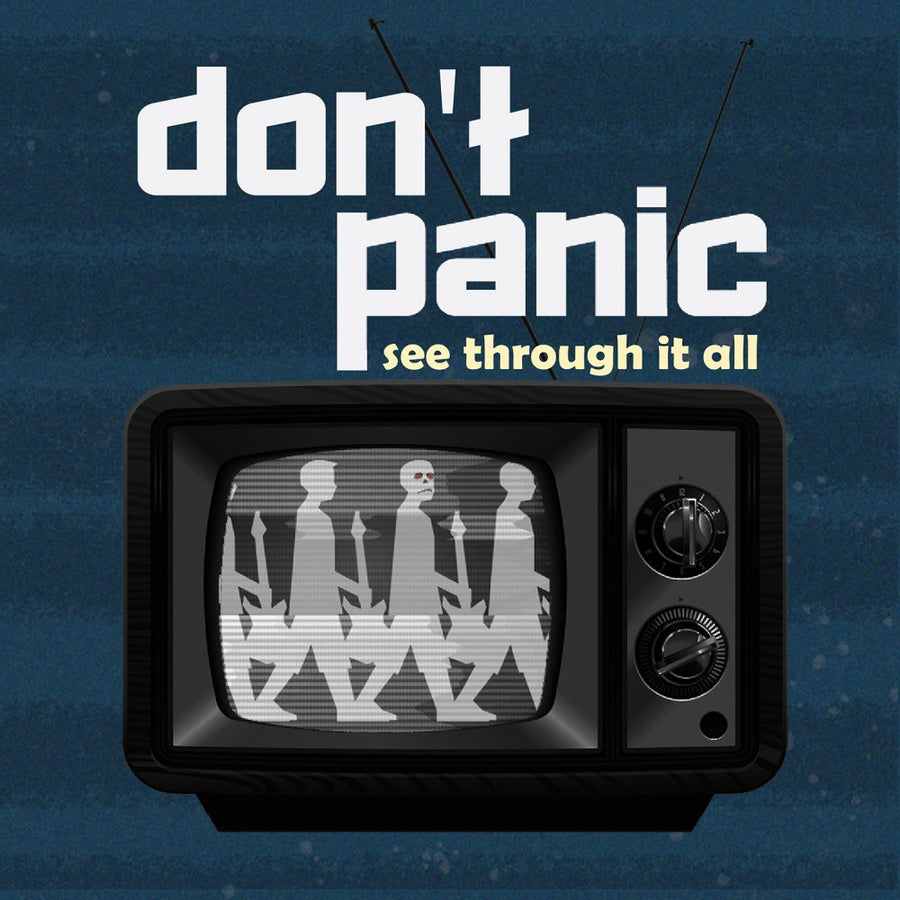 Don't Panic - See Through It All Exclusive Limited Pineapple/Sky Blue Splatter Color Vinyl LP