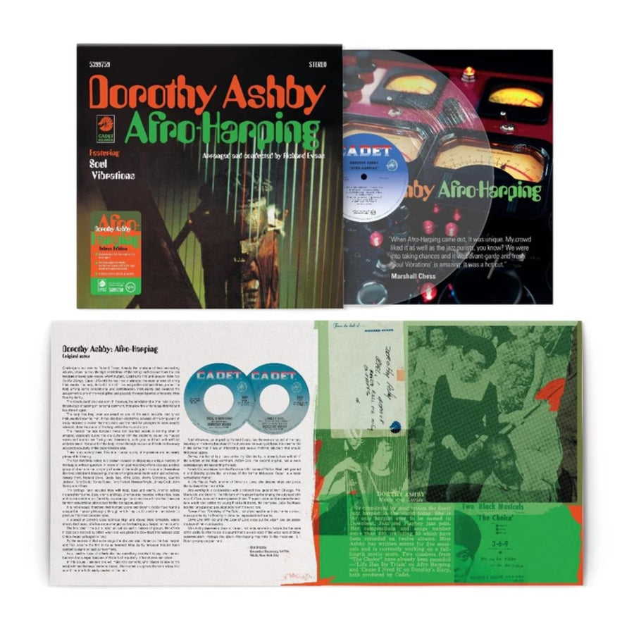 Dorothy Ashby - Afro-Harping Exclusive Limited Crystal Clear Color Vinyl 2x LP