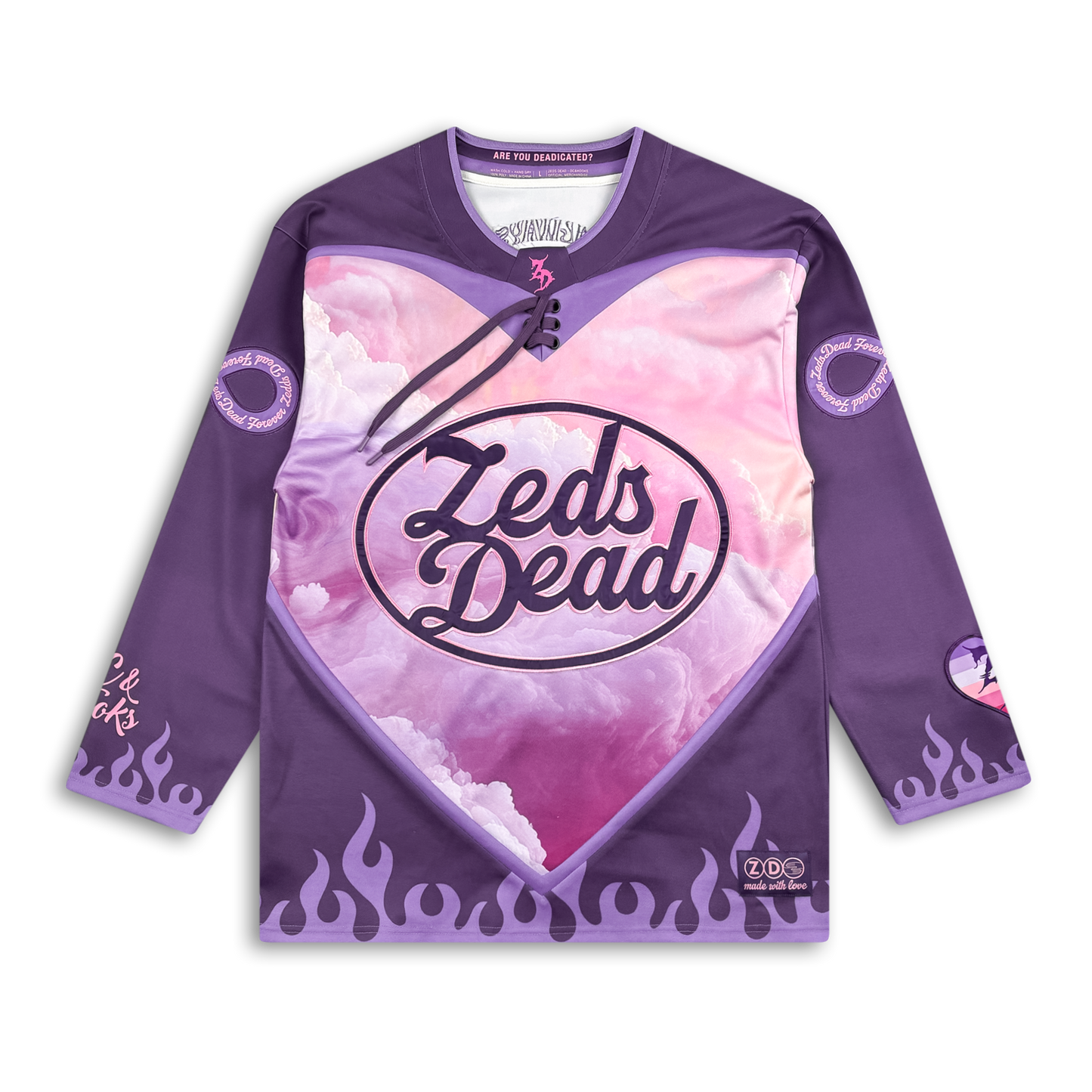 Zeds Dead Forever Hockey Jersey | 100% Polyester | Cut & Sew