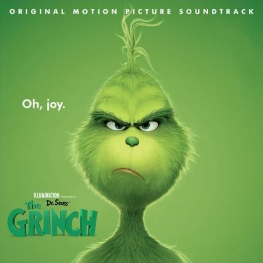 Dr. Seuss the Grinch Original Picture Soundtrack Exclusive Limited Red Color Vinyl LP