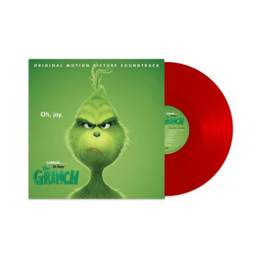 Dr. Seuss the Grinch Original Picture Soundtrack Exclusive Limited Red Color Vinyl LP