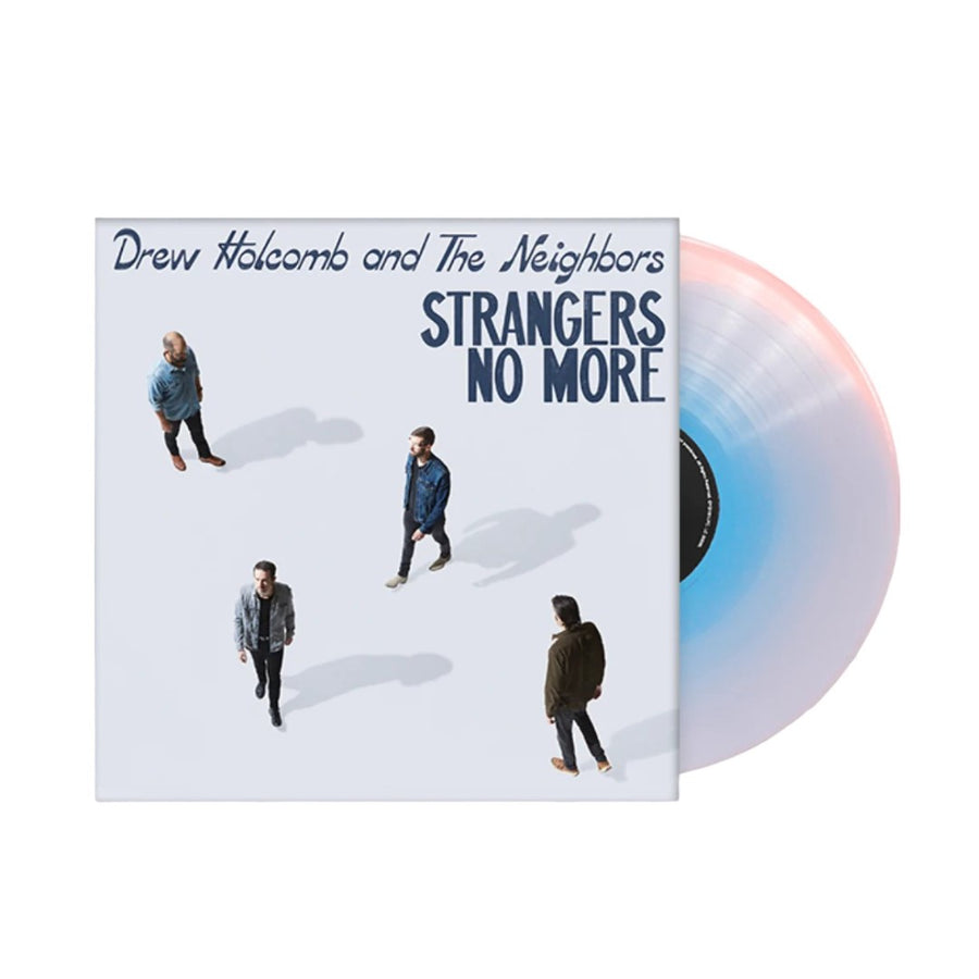 Drew Holcomb & The Neighbors - Strangers No More Exclusive Limited Pink/Blue Sunset Color Vinyl LP