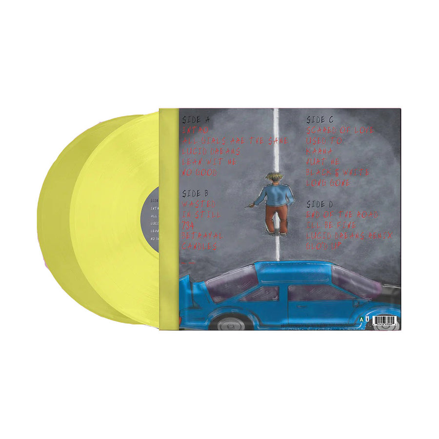 Juice Wrld - Goodbye & Good Riddance IVC Edition Exclusive Lemon Yellow Colored Vinyl 2LP Record ROTM