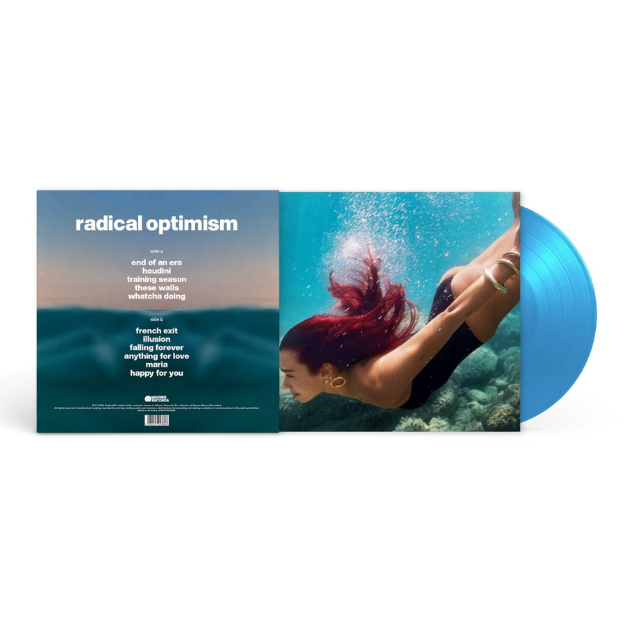 Dua Lipa - Radical Optimism Exclusive Limited Sky Blue Color Vinyl Pop-LP