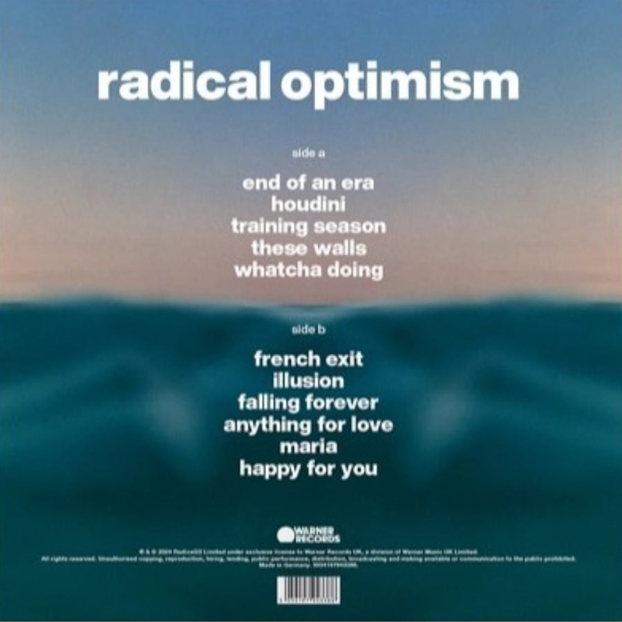 Dua Lipa - Radical Optimism Exclusive Limited Glow in the Dark Color Vinyl LP