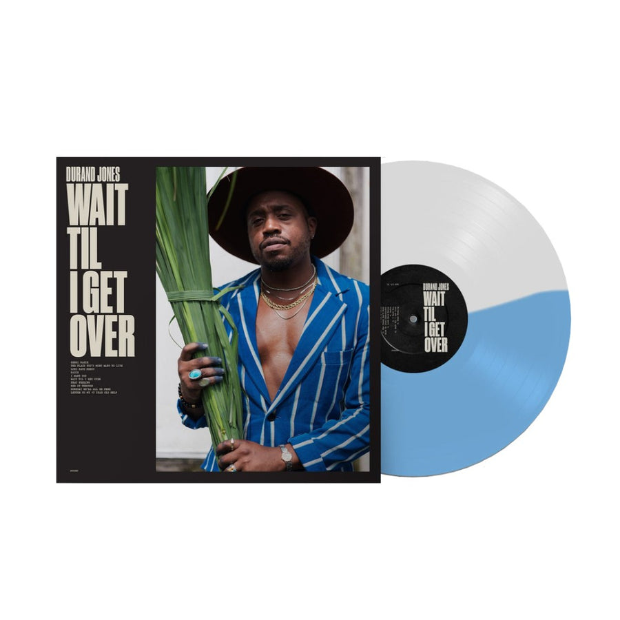 Durand Jones - Wait Til I Get Over Exclusive Limited Edition White/Baby Blue Color Vinyl LP Record
