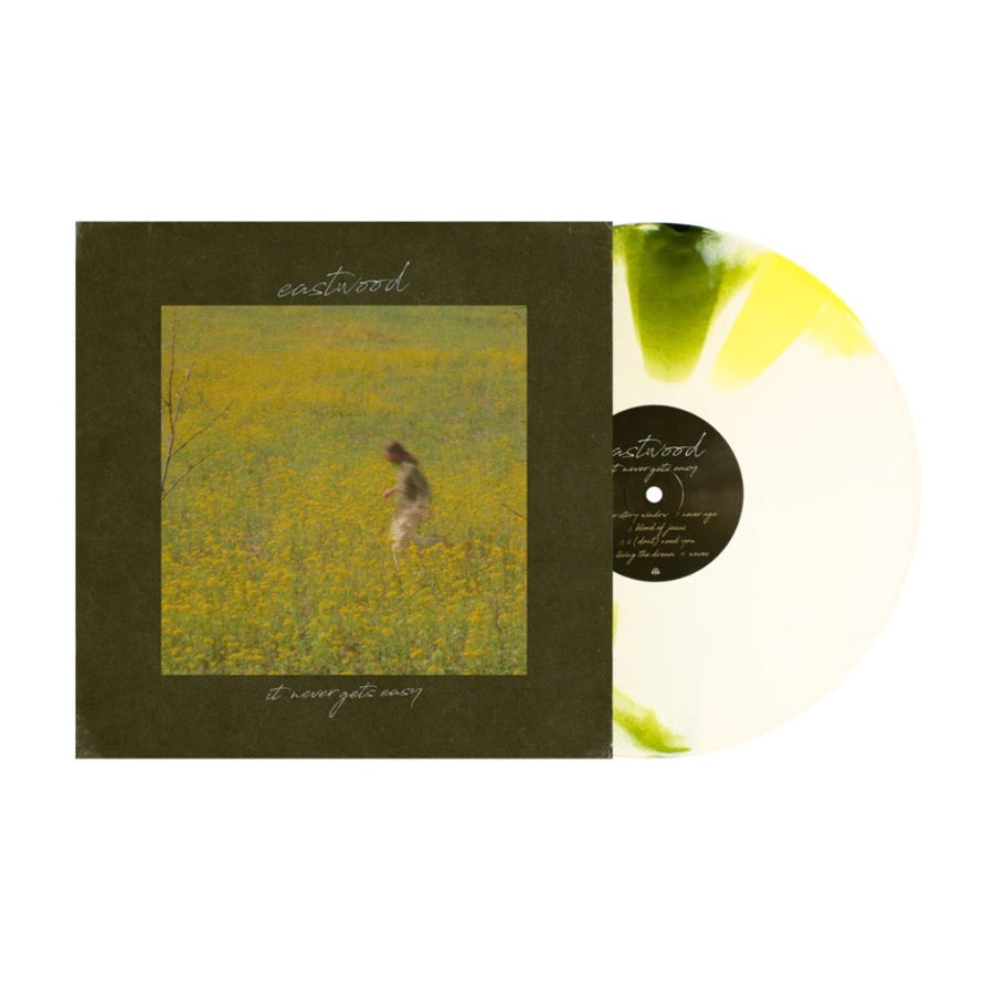 Eastwood - It Never Gets Easy Swamp Exclusive Limited Bone/Swamp Green/Easter Yellow Twist Color Vinyl LP Record
