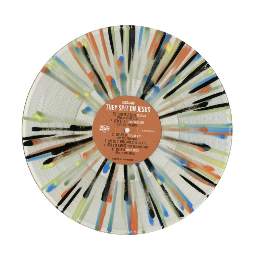 Elcamino - They Spit On Jesus Exclusive Limited Multi-Color Splatter Vinyl LP