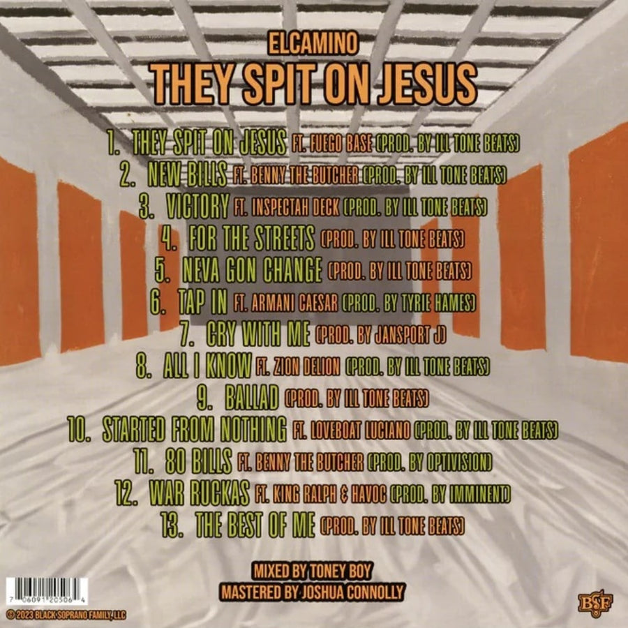 Elcamino - They Spit On Jesus Exclusive Limited Multi-Color Splatter Vinyl LP