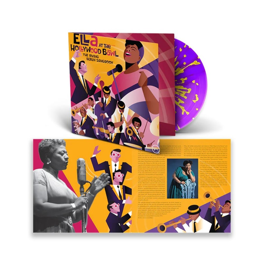 Ella at the Hollywood Bowl: The Irving Berlin Songbook Exclusive Limited Purple Splatter Color Vinyl LP
