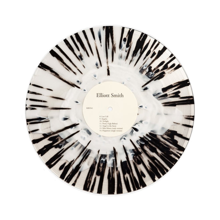 Elliott Smith - An Introduction To... Elliott Smith Exclusive White In Clear/Black Splatter Color Vinyl LP
