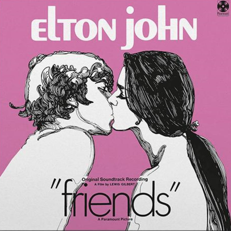 Elton John - Friends Exclusive Limited Pink Marbled Color Vinyl LP