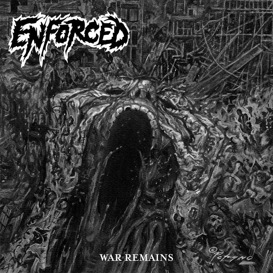 Enforced - War Remains Exclusive White Color Vinyl LP Limited Edition #300 Copies