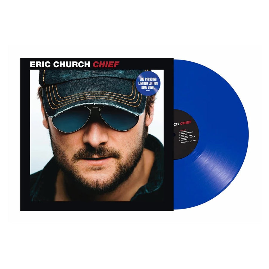 Eric Church - Chief Exclusive Limited Blue Color Vinyl LP