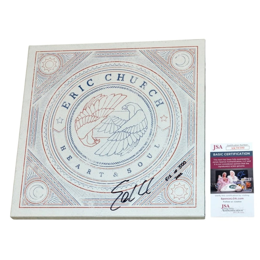 Eric Church - Heart & Soul Signed Exclusive Limited Vinyl 3x LP Boxset