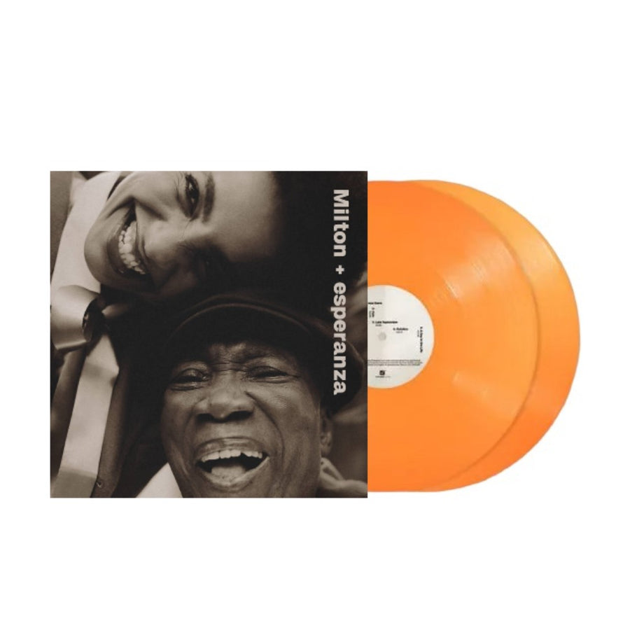 Esperanza Spalding, Milton Nascimento - Milton + Esperanza Exclusive Limited Opaque Tangerine Color Vinyl 2x LP