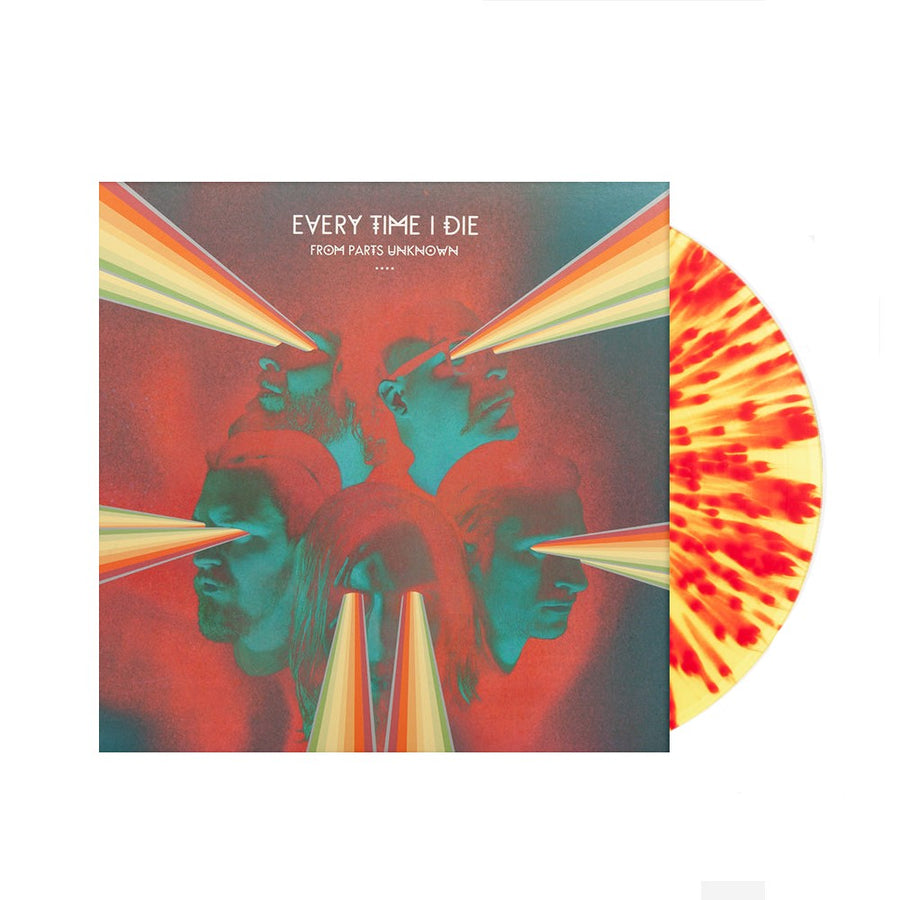Every Time I Die - From Parts Unknown Exclusive Lemon With Apple Splatter Color Vinyl LP Limited Edition #500 Copies