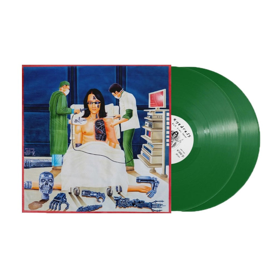 Eyedress - Full Time Lover Exclusive Leaf Green Color Vinyl 2x LP Limited Edition #500 Copies