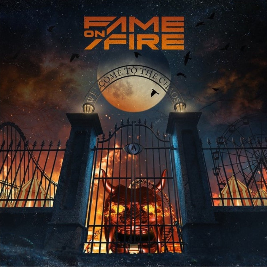 Fame On Fire - Welcome To The Chaos Exclusive Limited Red Color Vinyl LP