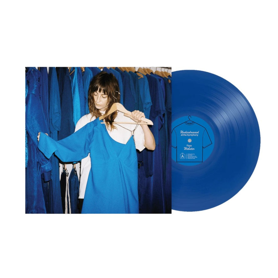 Faye Webster - Underdressed At The Symphony Exclusive Limited Faye Blue Color Vinyl LP + Autographed Insert