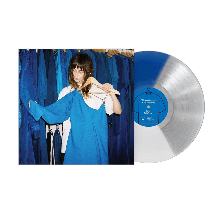 Faye Webster - Underdressed At The Symphony Exclusive Limited Tri-Color Blue / White / Silver Vinyl LP