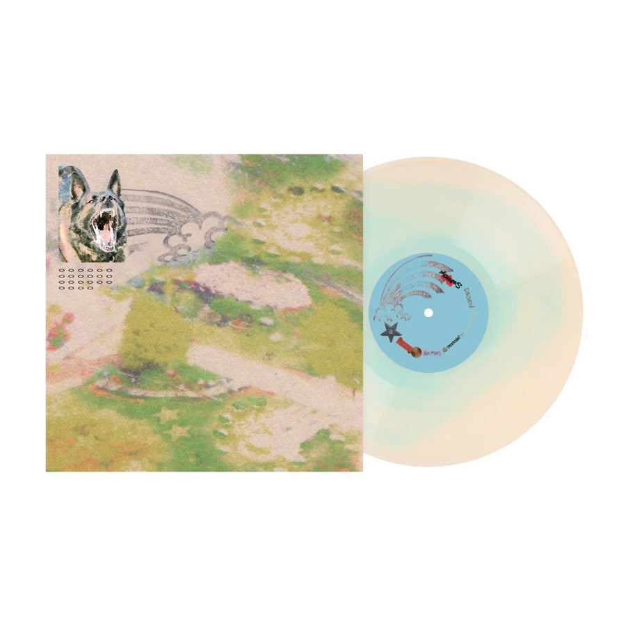 Feeble Little Horse - Girl With Fish Exclusive Limited Blue/Cloudy Clear Color Vinyl LP