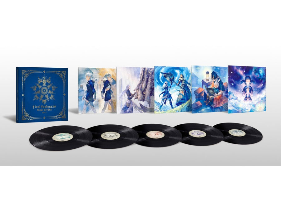 Final Fantasy XIV Vol. 2 Original Video Game Soundtracks Exclusive Limited Black Color Vinyl LP BoxSet