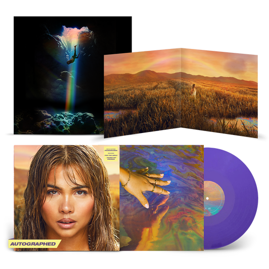 Hayley Kiyoko - Panorama Autographed Grape Colored Vinyl LP with Poster
