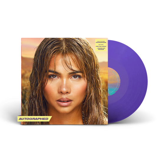 Hayley Kiyoko - Panorama Autographed Grape Colored Vinyl LP with Poster