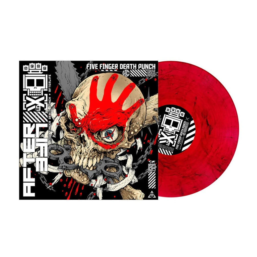 Five Finger Death Punch - Afterlife Exclusive Limited Red Smoke Color Vinyl LP