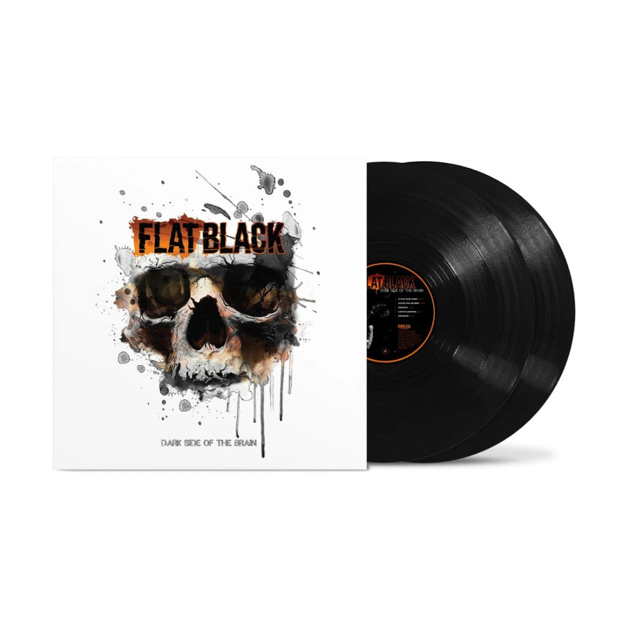 Flat Black - Dark Side of The Brain Exclusive Limited Black Color Vinyl 2x LP