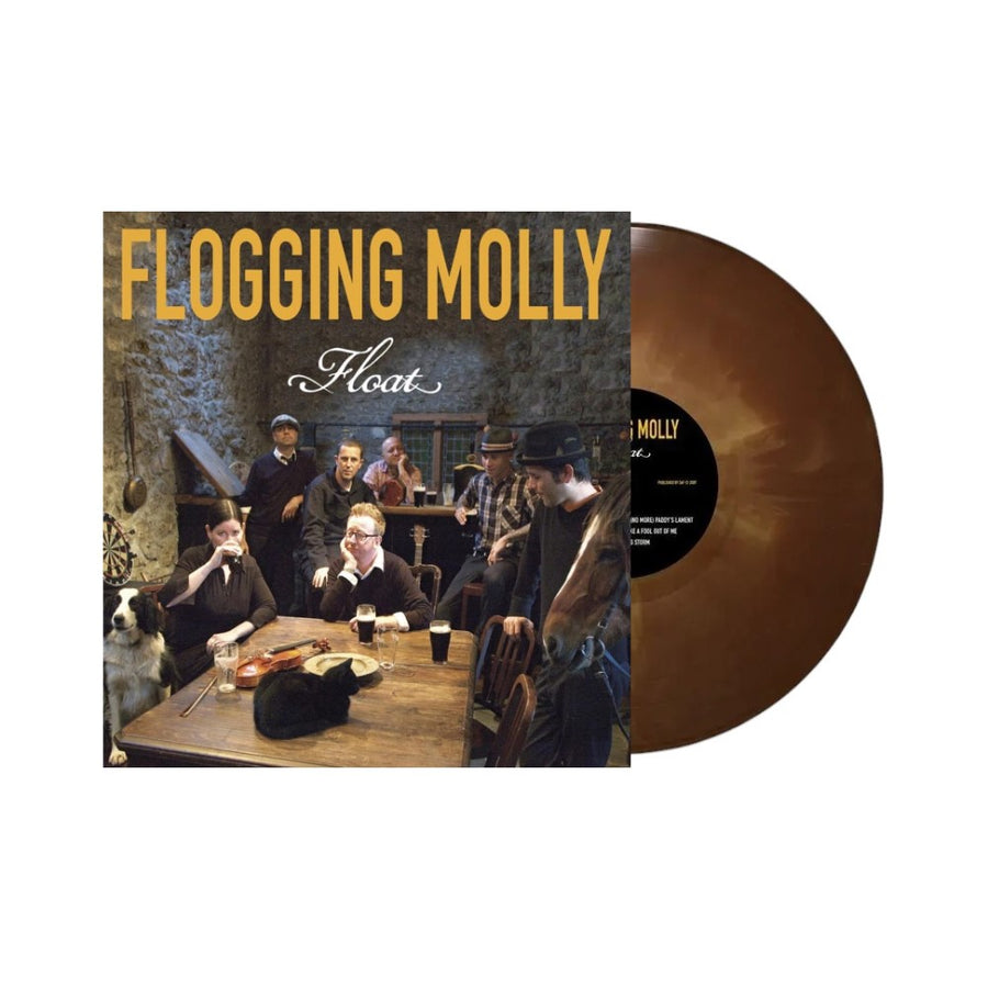 Flogging Molly - Float Exclusive Limited Opaque Golden Brown Splash Color Vinyl LP