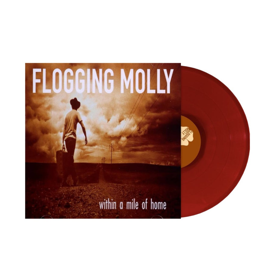 Flogging Molly - Within a Mile of Home Exclusive Limited Opaque Apple Red Color Vinyl LP