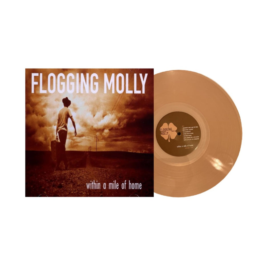 Flogging Molly - Within a Mile of Home Exclusive Limited Translucent Tan Color Vinyl LP