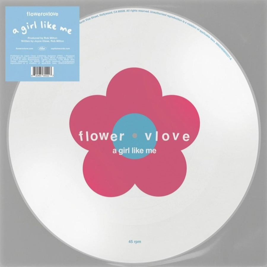 Flowerovlove - A Girl Like Me Exclusive Limited Picture Disc 7” Vinyl LP