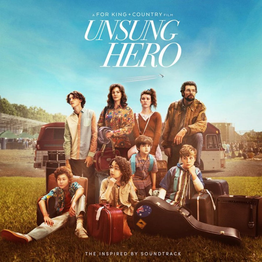 For King & Country - Unsung Hero The Inspired by Soundtrack Exclusive Sky Blue Color Vinyl LP with Poster