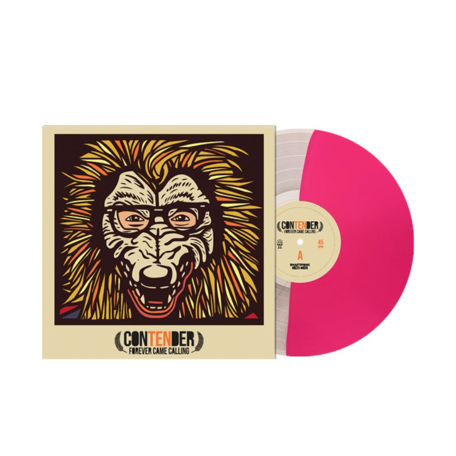 Forever Came Calling - Contender Exclusive Limited half Hot Pink/Clear Color Vinyl LP