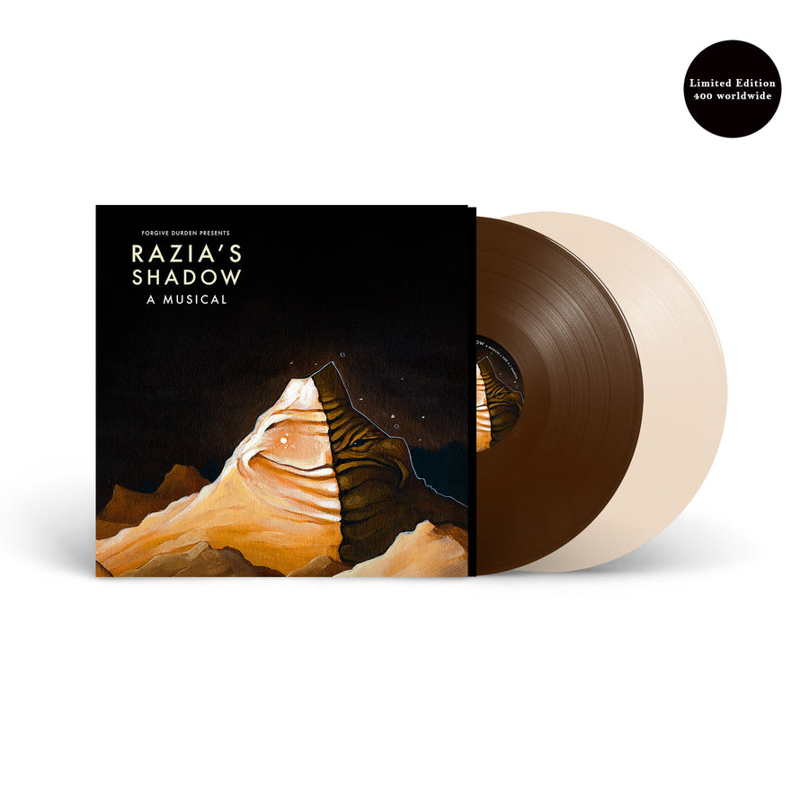 Forgive Durden - Razias Shadow A Musical Exclusive Limited Edition Opaque Brown & Bone Vinyl 2LP