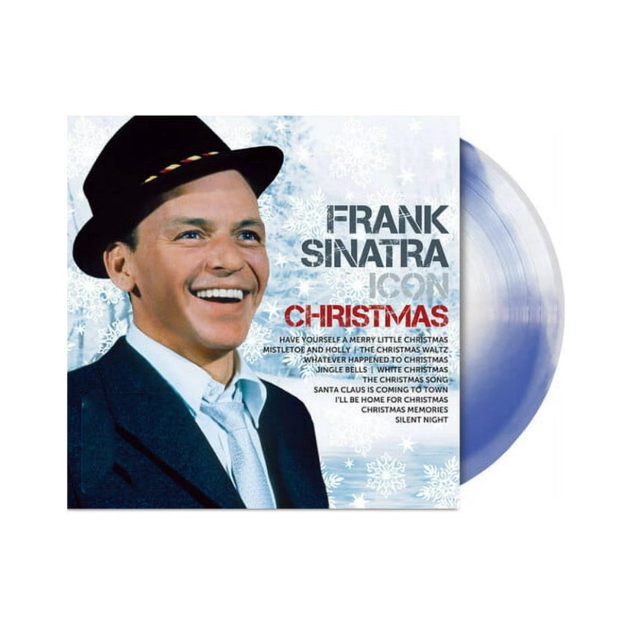Frank Sinatra - Christmas Icon Exclusive Limited Snowflake Blue/White Colored Vinyl LP