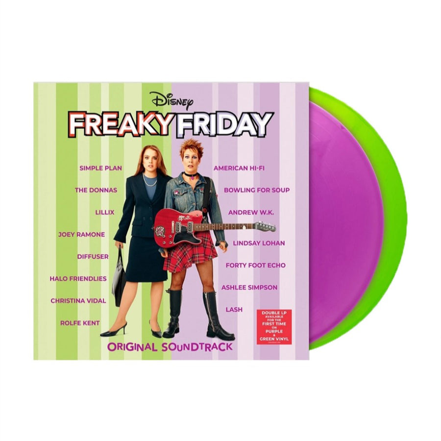 Freaky Friday (Original Soundtrack) Exclusive Limited Edition Purple/Green Color Vinyl 2x LP Record