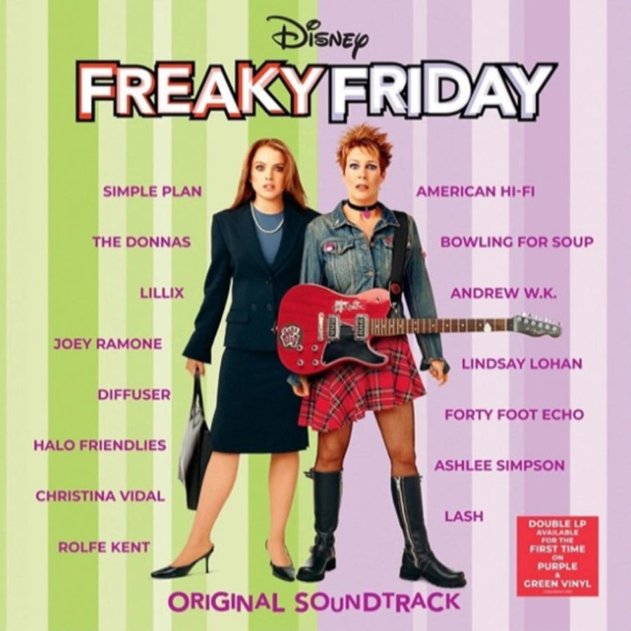 Freaky Friday (Original Soundtrack) Exclusive Limited Edition Purple/Green Color Vinyl 2x LP Record