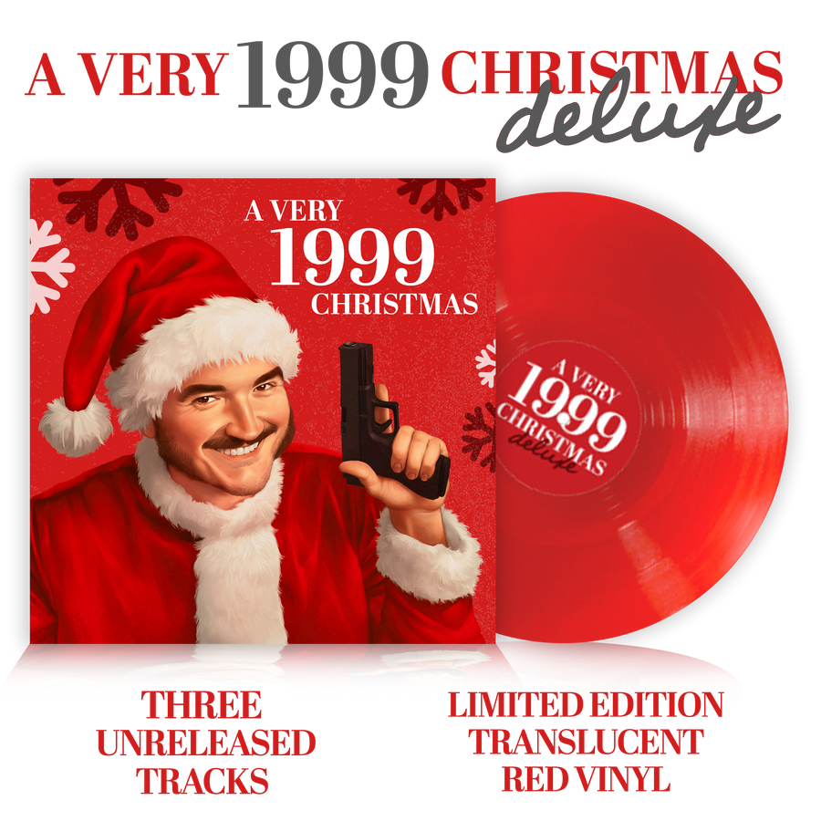 Schlatt A Very 1999 Christmas Deluxe Edition Red Color Vinyl LP Record