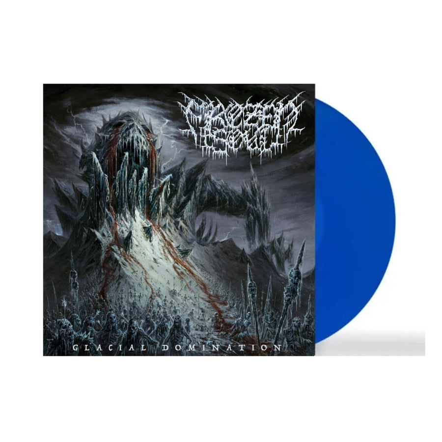 Frozen Soul - Glacial Domination Exclusive Transparent Blue Color Vinyl LP Limited Edition #300 Copies